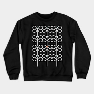 Bearberry Rows (Orange) Crewneck Sweatshirt